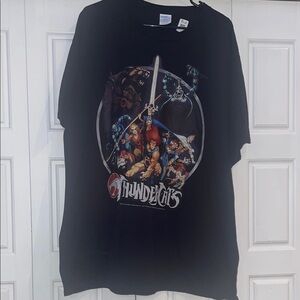 Port and Company Black Thundercats Graphic Tee